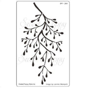 Sweet Poppy - Stencils - Forest Stem ( Mistletoe)