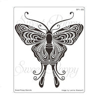 Sweet Poppy - Stencils - Indian Moth