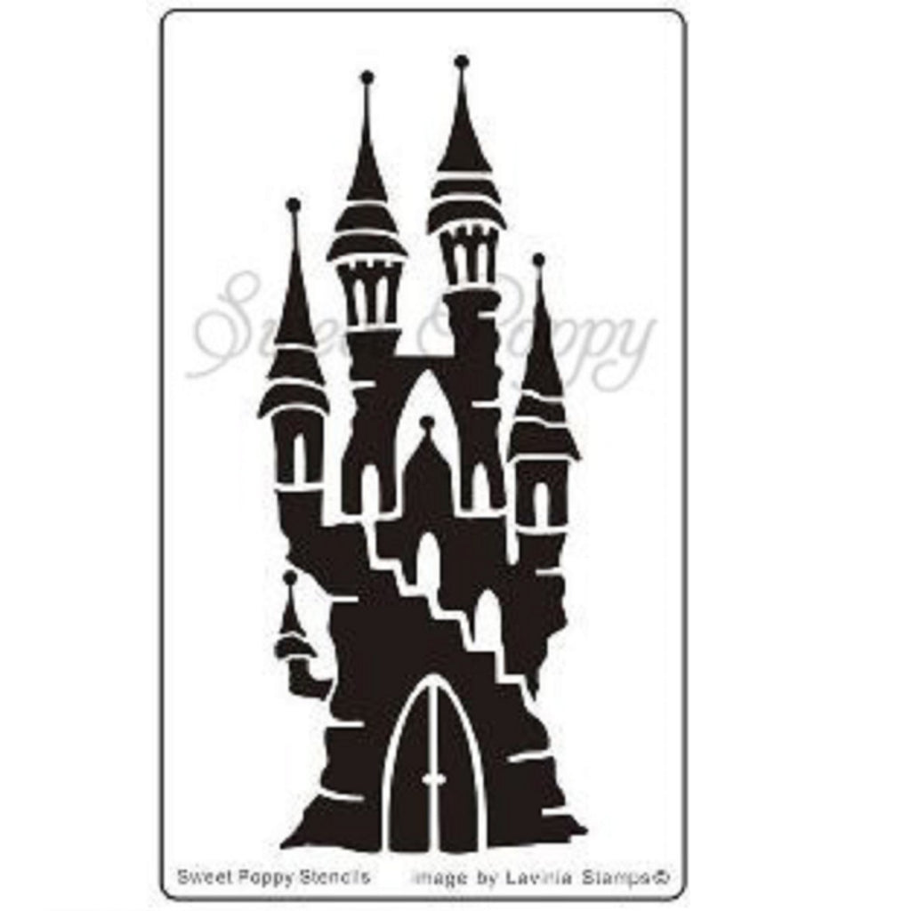 Sweet Poppy - Stencils - Fairy Castle