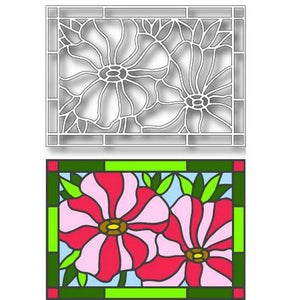 Tutti Designs - Dies - Poppies Stained Glass