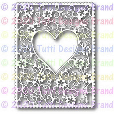 Tutti Designs - Dies - Floral Heart Frame
