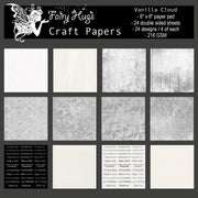 Fairy Hugs - 6" x 6" Paper Pad - Vanilla Cloud
