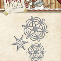 Yvonne Creations - Holly Jolly - Snowflake & Star