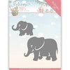 Yvonne Creations - Dies - Welcome Baby - Little Elephants