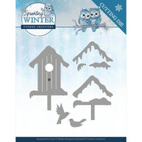 Yvonne Creations - Sparkling Winter - Winter Birdhouse