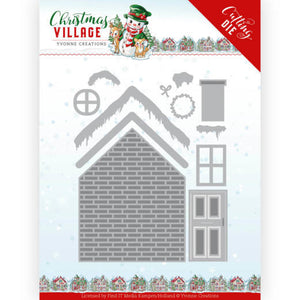 Yvonne Creations - Dies - Christmas Village - Build Up House