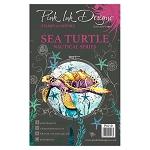 Pink Ink Designs A5 Clear Stamp Set - Sea Turtle